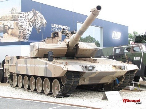 Xe tăng chủ lực Leopard 2A6 của Đức